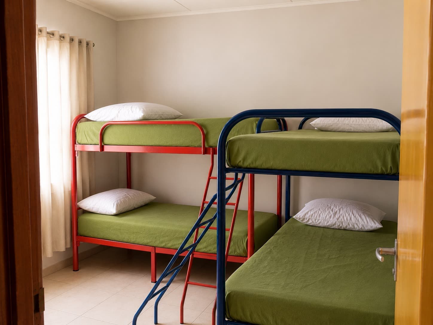 Kamer 1 — Twee stapelbedden
